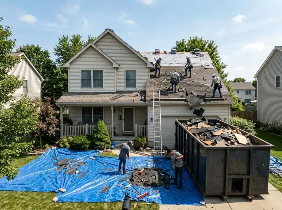 roof-replacement-debris-remova-004 — frequently asked questions, Cheapest Dumpster Rentals in East Foothills, CA